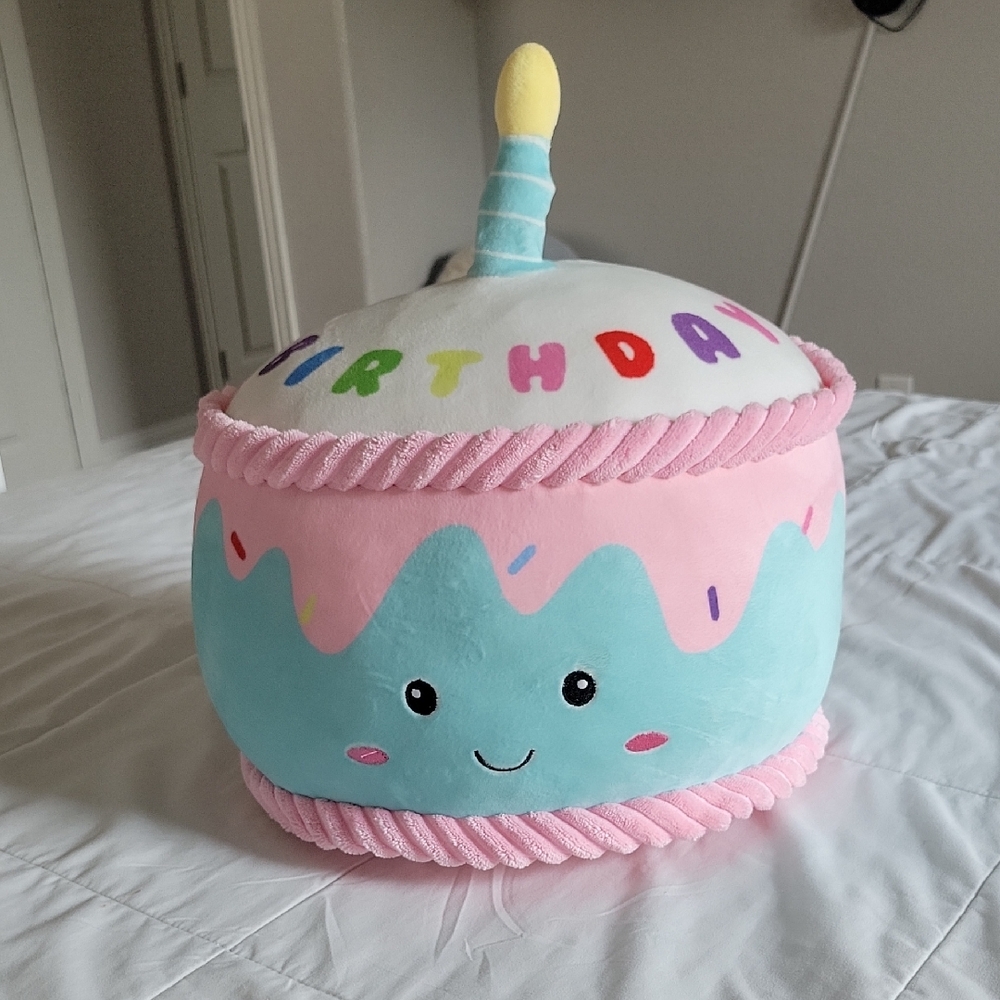 Birthday Cake Plush Toy